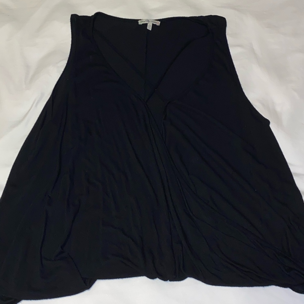 crisscross sleeveless tunic